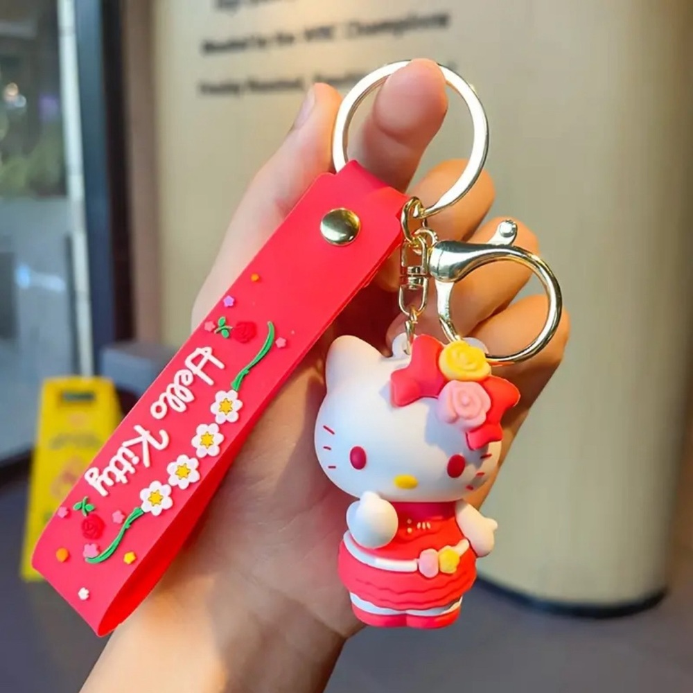 🍒Brand New! Hello Kitty Keychain - Picture 1 of 1